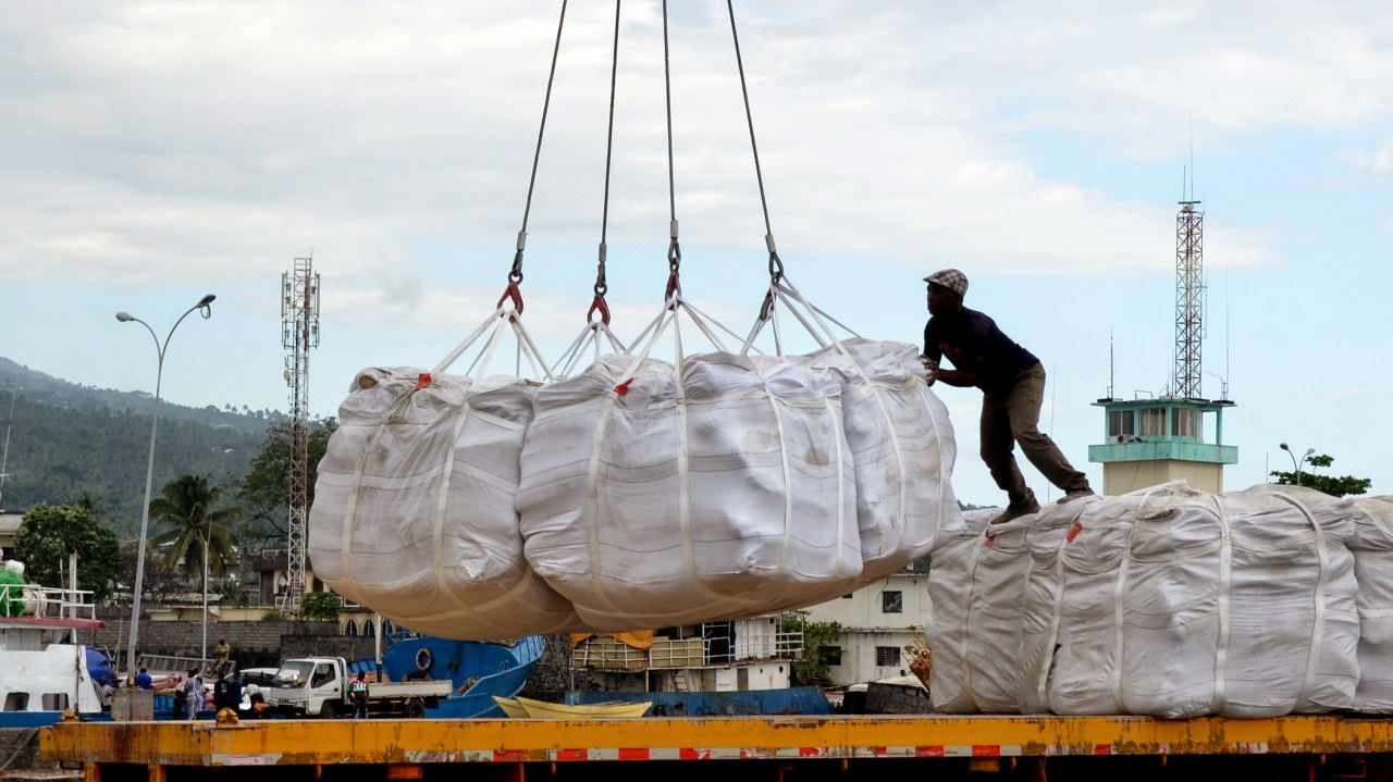 Moroni port, Comoros