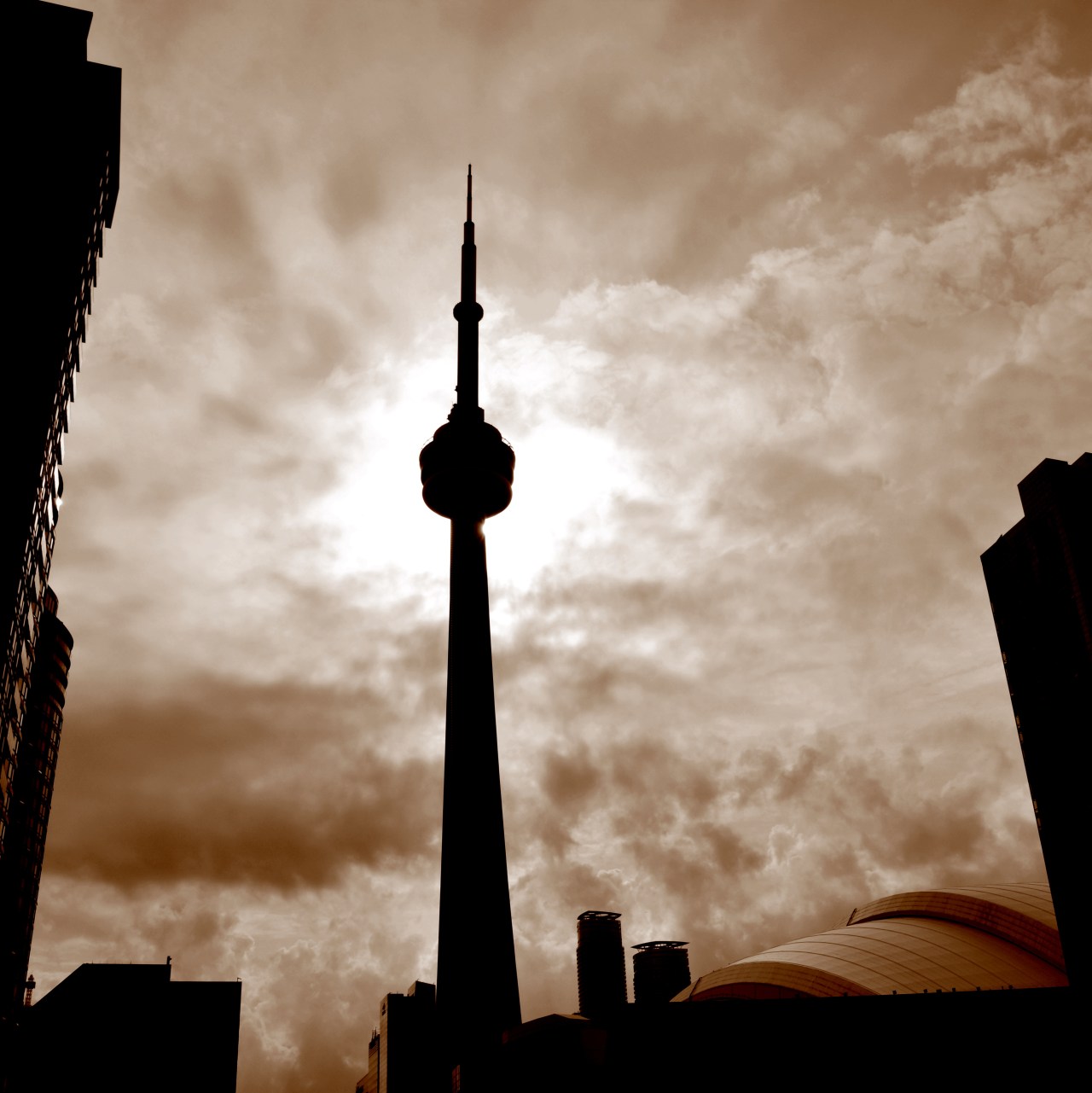 From the Toronto CN&nbsp;Tower