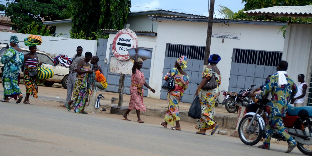 Benin-Togo border crossing