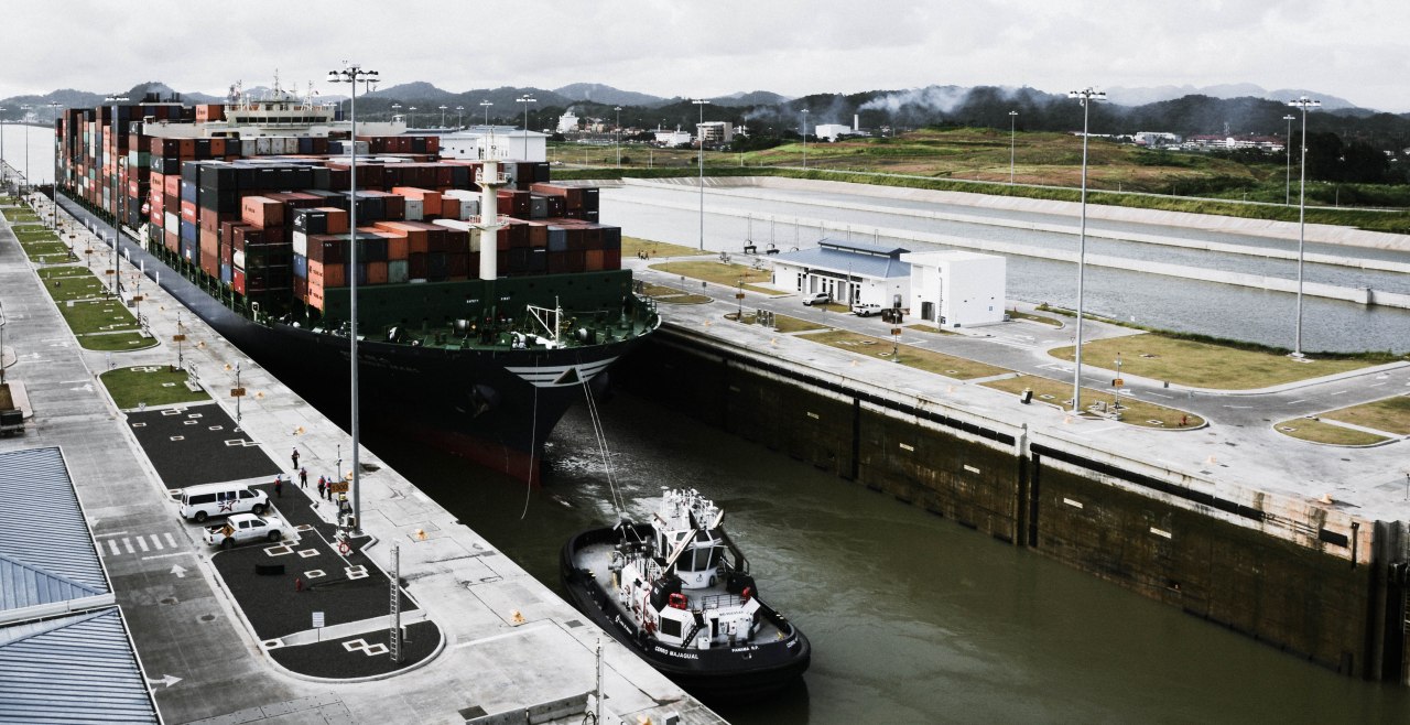 The new Panama Canal locks,&nbsp;Cocoli