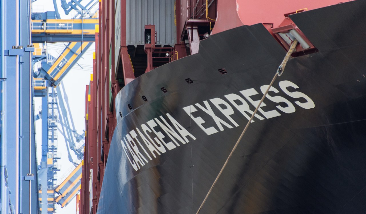 The port of&nbsp;Cartagena