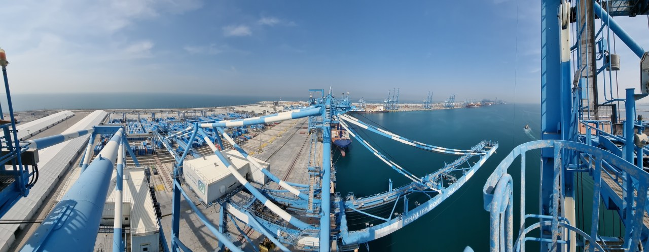 Khalifa Port in Abu Dhabi,&nbsp;UAE