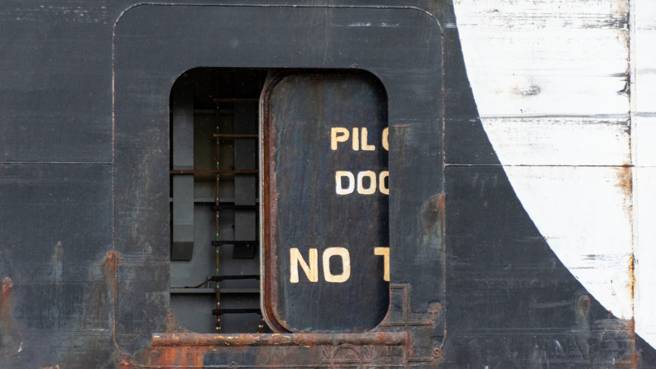 Through the locks of the Panama&nbsp;Canal