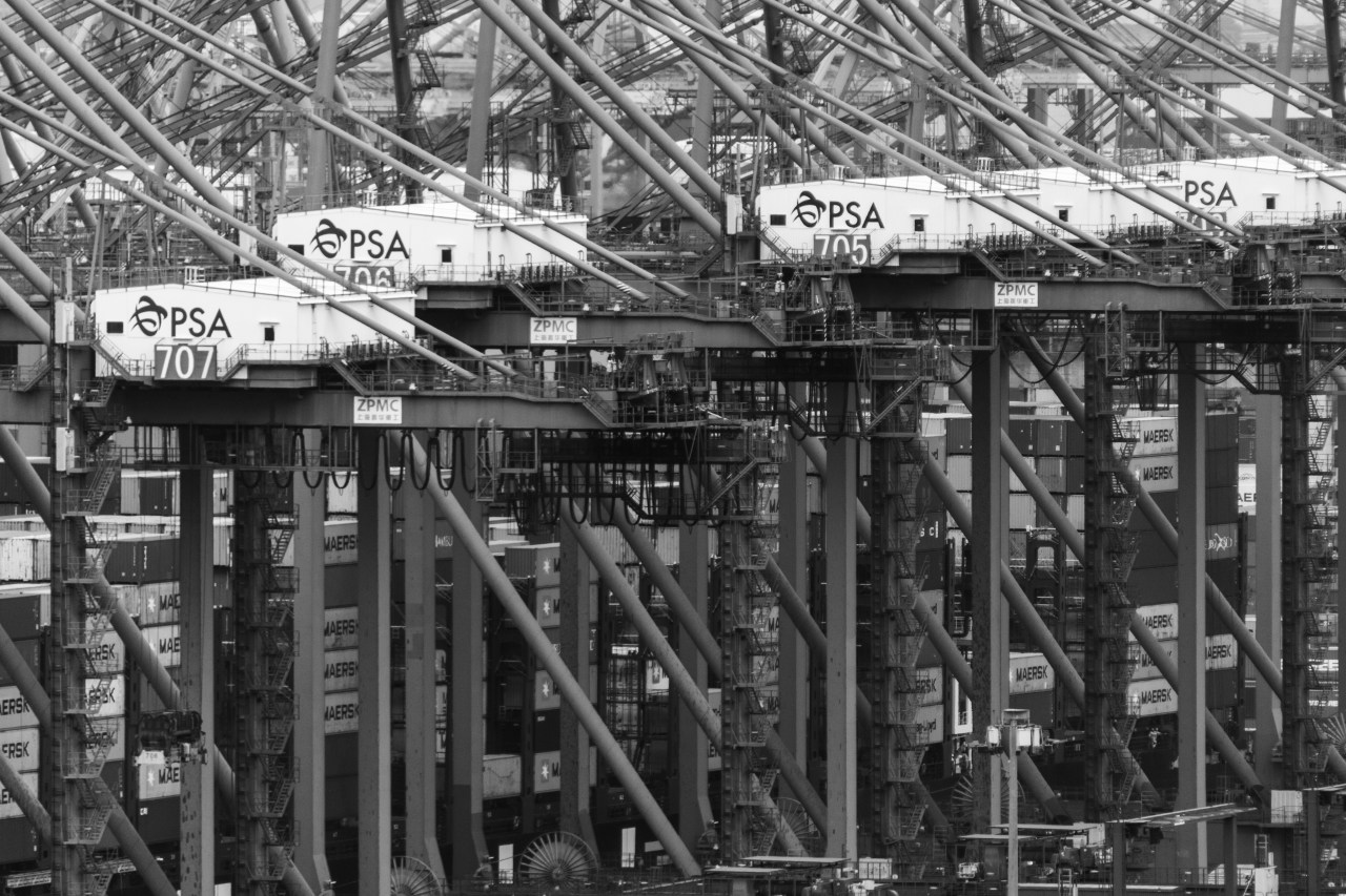 The port of&nbsp;Singapore