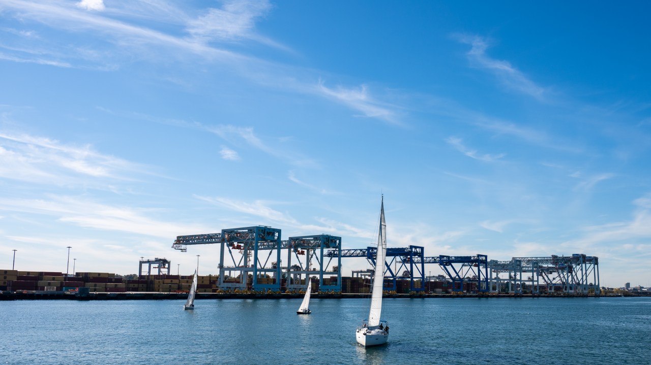 Boston harbor