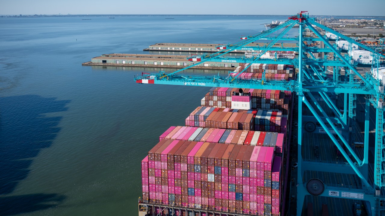 The port of&nbsp;Virginia